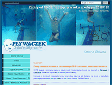 Tablet Screenshot of plywaczek.com.pl